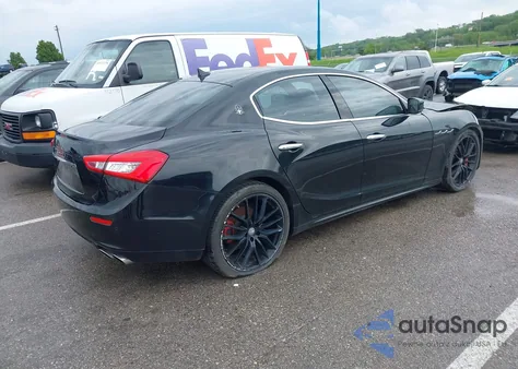 2014 Maserati Ghibli z USA, uszkodzony, nr VIN ZAM57XSA7E1091443